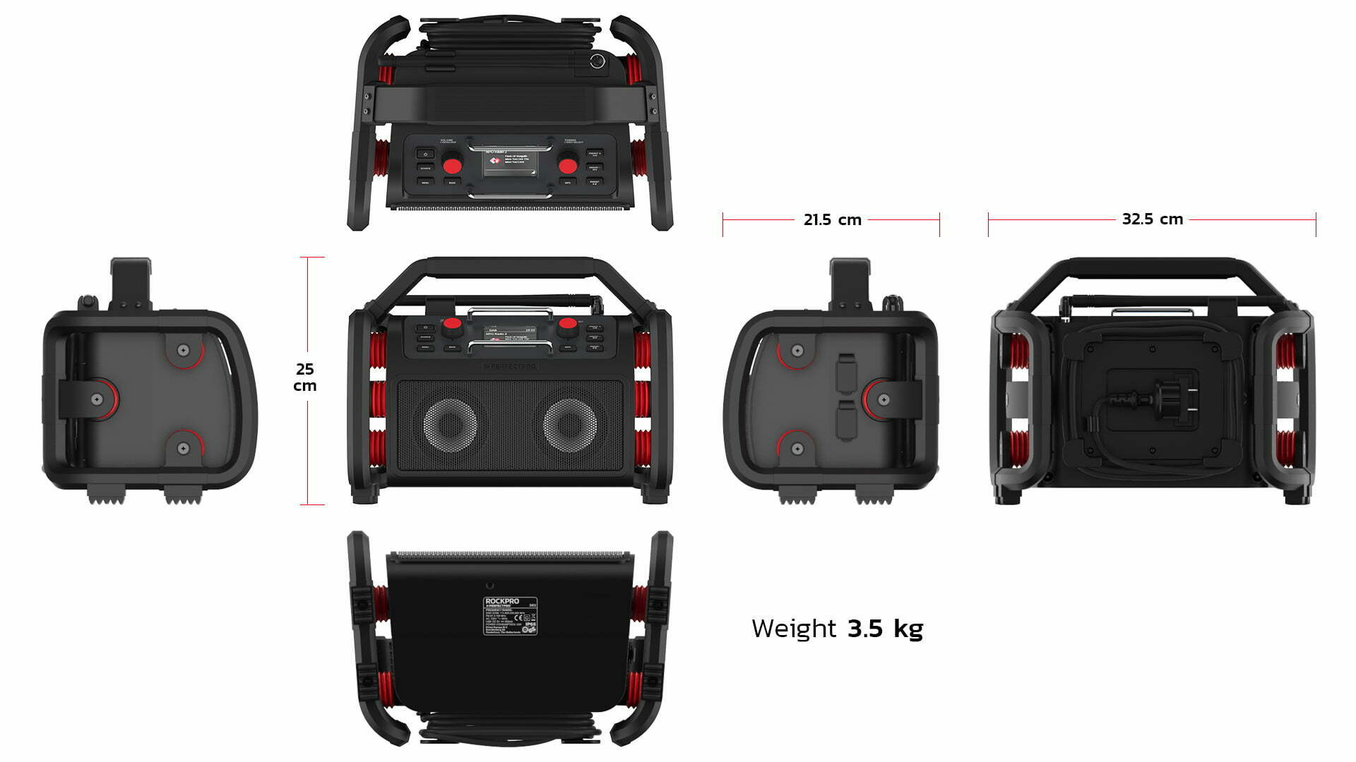 Rockpro specifications