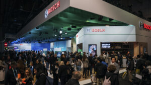 The Bosch stand at CES Las Vegas 10-01-24