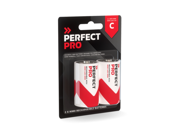 PerfectPro Piles NiMH C (lot de 2)
